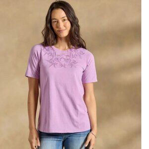 Sundance Toluca Lace Tee in Lilac – Size Small – NWT